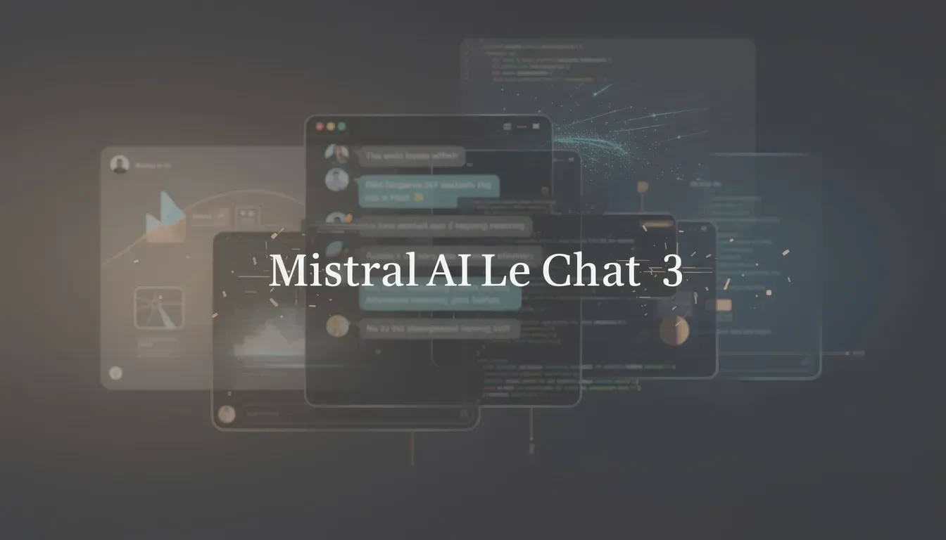 Mistral AI Le Chat 3: Multimodalität und Reasoning per API