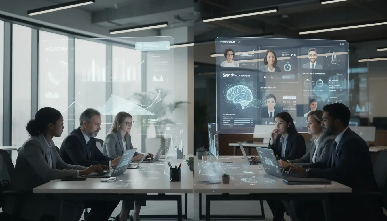 Workday HCM vs. SAP SuccessFactors: KI im HR-Vergleich 2025
